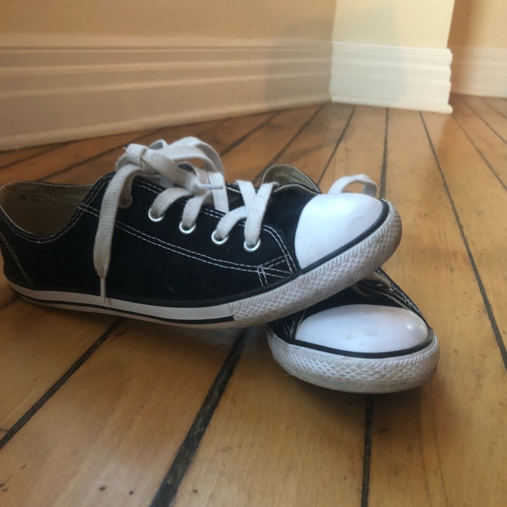 Black Women's Converse DAINTY